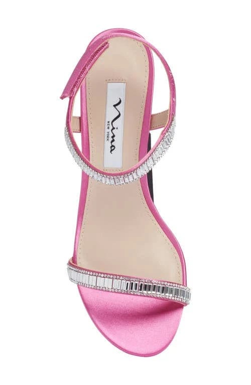 NINA Womens Shoes 38 / Pink NINA - Niara Low Beaded Sandals