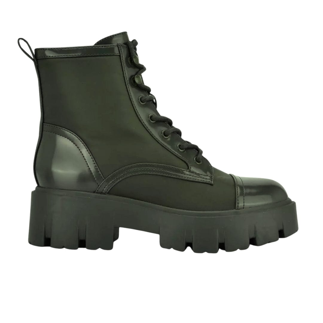 NINE WEST Womens Shoes 38.5 / Green NINE WEST - Obri 2 Combat Boot