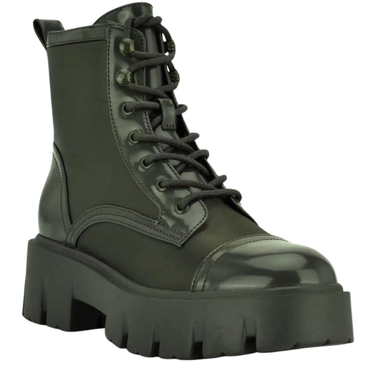 NINE WEST Womens Shoes 38.5 / Green NINE WEST - Obri 2 Combat Boot