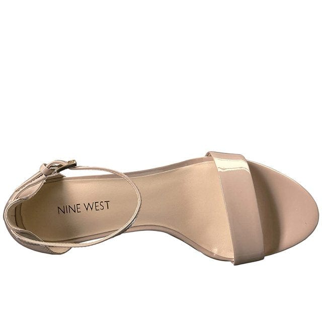 NINE WEST Womens Shoes 38.5 / Beige NINE WEST - Pruce Block Heel Sandal
