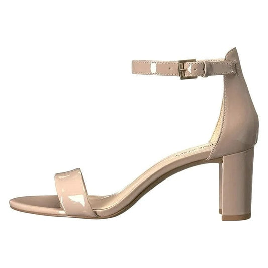 NINE WEST Womens Shoes 38.5 / Beige NINE WEST - Pruce Block Heel Sandal