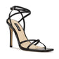 NINE WEST Womens Shoes 37.5 / Black NINE WEST - Tidle Ankle Strap Dressy Sandals