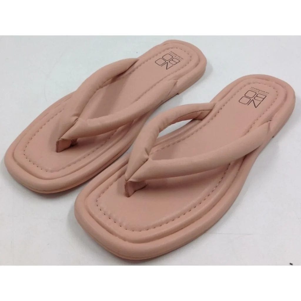 NO BOUNDARIES Womens Shoes 37 / Pink NO BOUNDARIES - Flip Flop Thong Open Toe Slipper