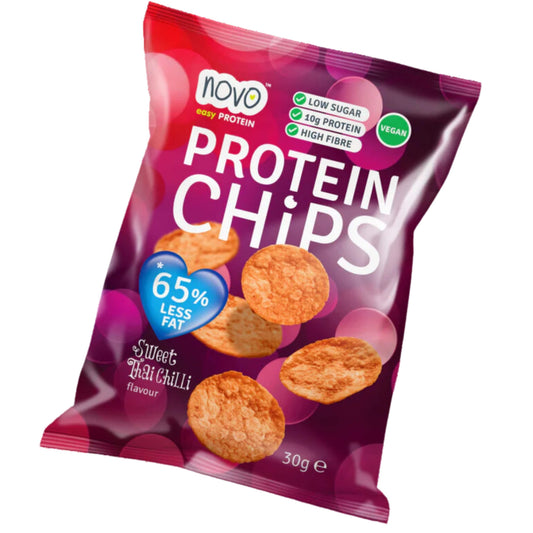 NOVO Sports Supplements Thai Sweet Chili NOVO - Protein Chips - 6 Pack