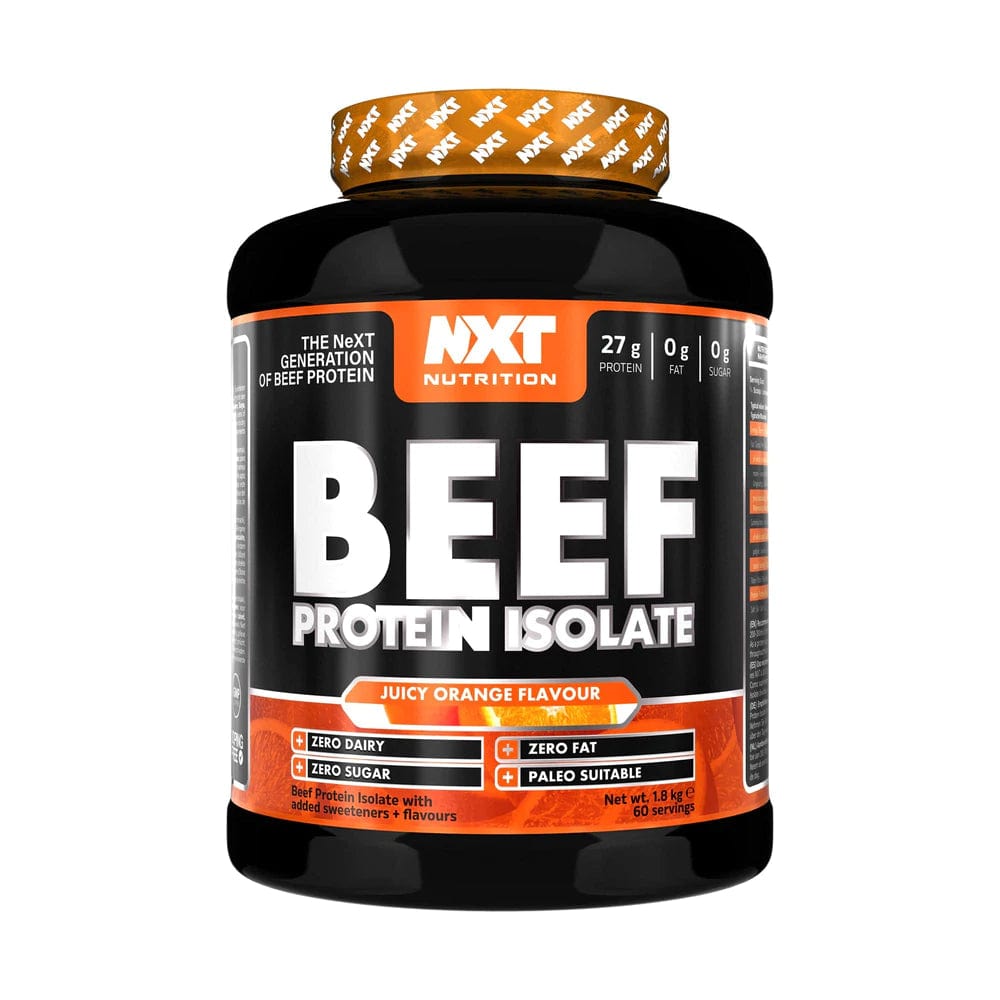 NXT NUTRITION Sports Supplements Orange NXT NUTRITION -Beef Protein Isolate 1.8kg