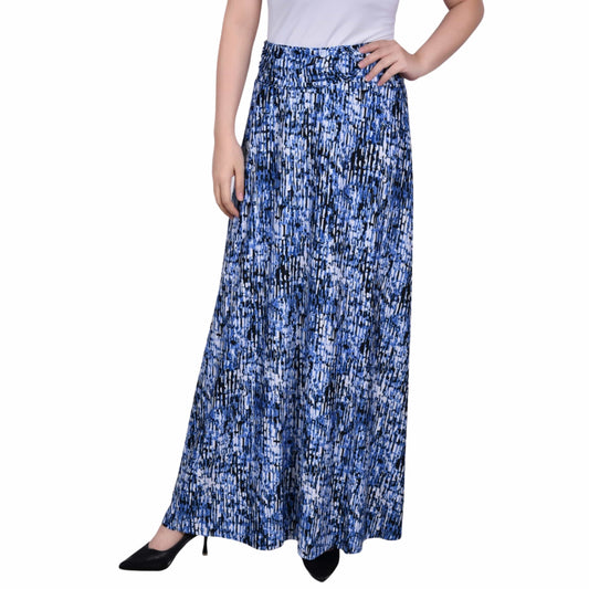 NY COLLECTION Womens Bottoms Petite XL / Multi-Color NY COLLECTION - Maxi a-Line Skirt