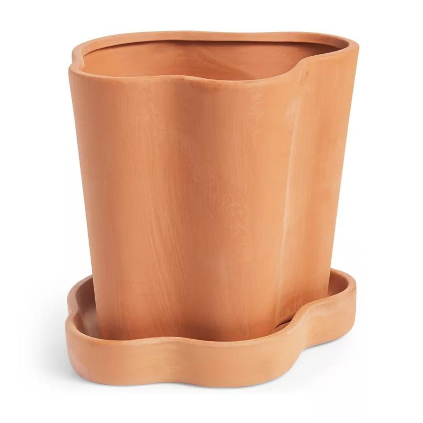 OAKE Home Decoration & Accessories Brown OAKE - Terracotta Planter & Saucer