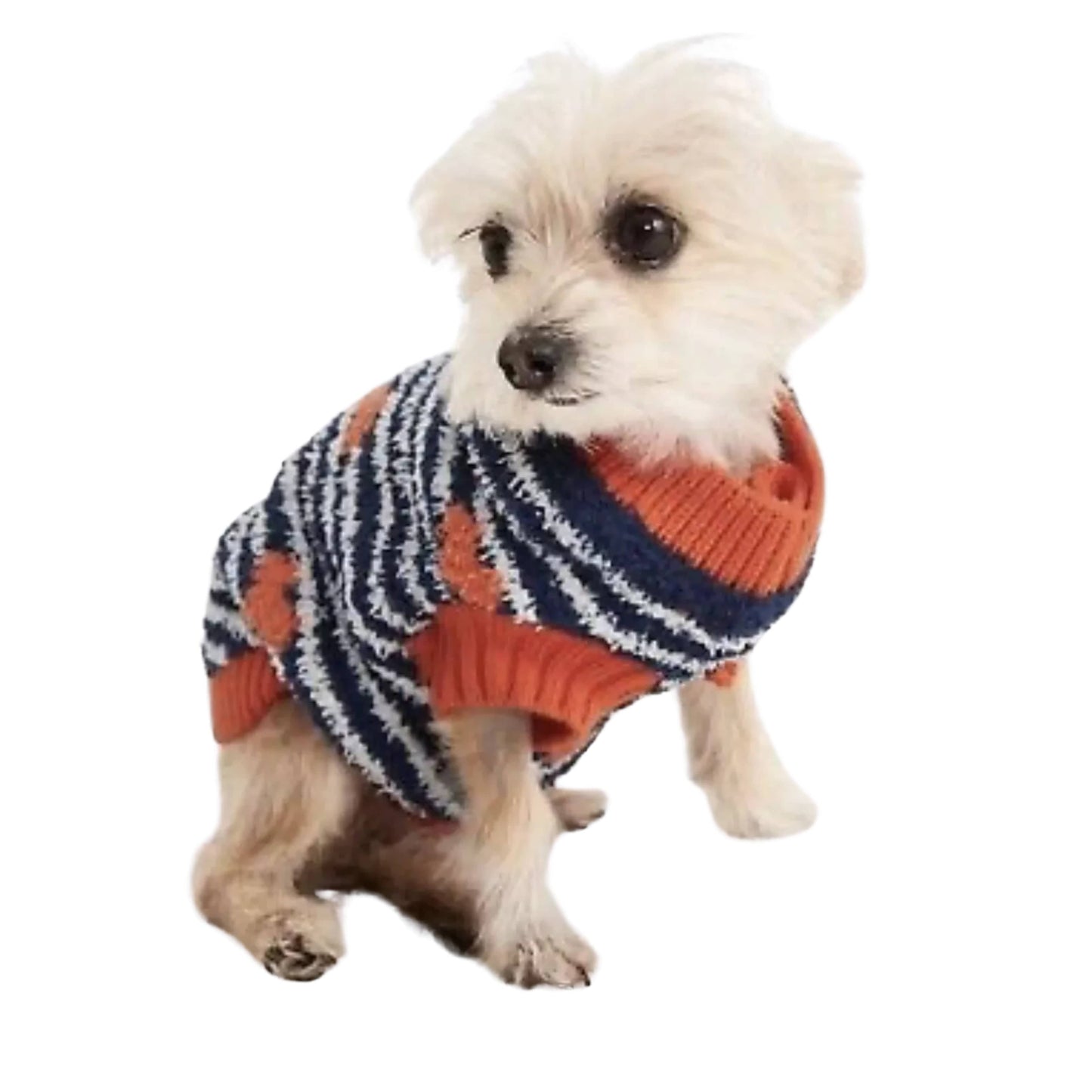 OLD NAVY Pet Accessories M / Multi-Color OLD NAVY - Fluffy dog sweater