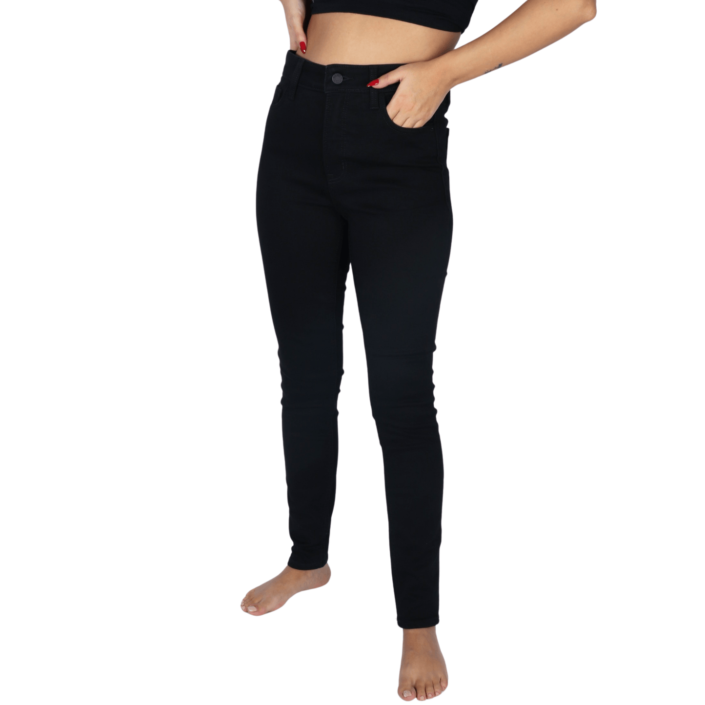 OLD NAVY Womens Bottoms S / Black OLD NAVY - Rockstar Skinny Denim