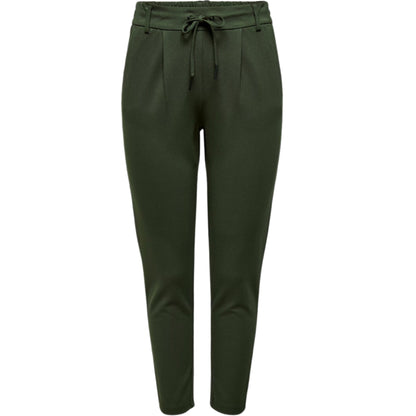 ONLY Womens Bottoms L / Green ONLY - Tall Pleat-Front Trousers