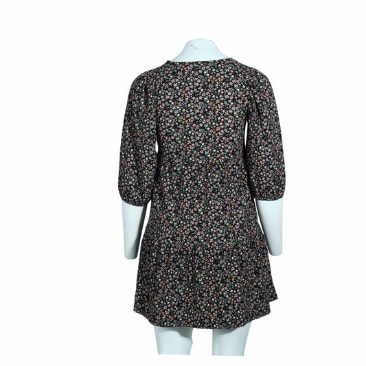 ONLY Womens Dress L / Multi-Color ONLY - 3/4 Sleeves Floral Dress