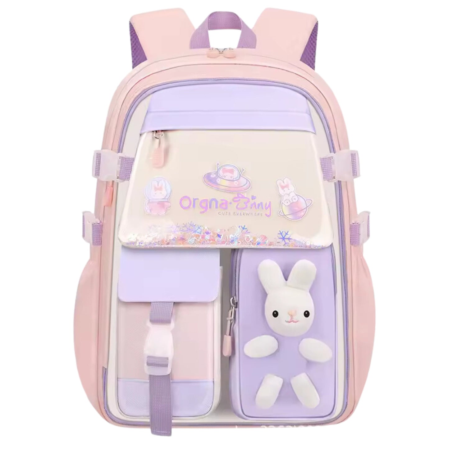 ORGNABNNY School Bags Multi-Color ORGNABNNY - student cartoon custom bookbag schoolbag