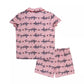 ORIGINAL Girls Pajamas S / Pink ORIGINAL - KIDS - Short Sleeve Top and Pants Pajama Set, 2 Piece