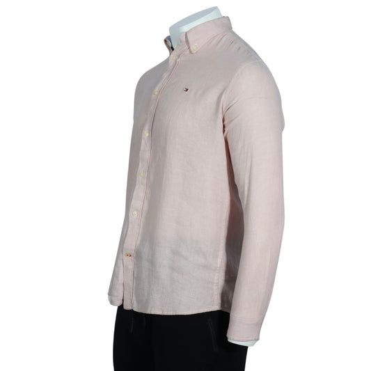 ORIGINAL Mens Tops L / Pink ORIGINAL - Slim fit button up shirt Cuffed