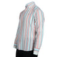 ORIGINAL Mens Tops XL / Multi-Color ORIGINAL - Slim fit stripped button up shirt