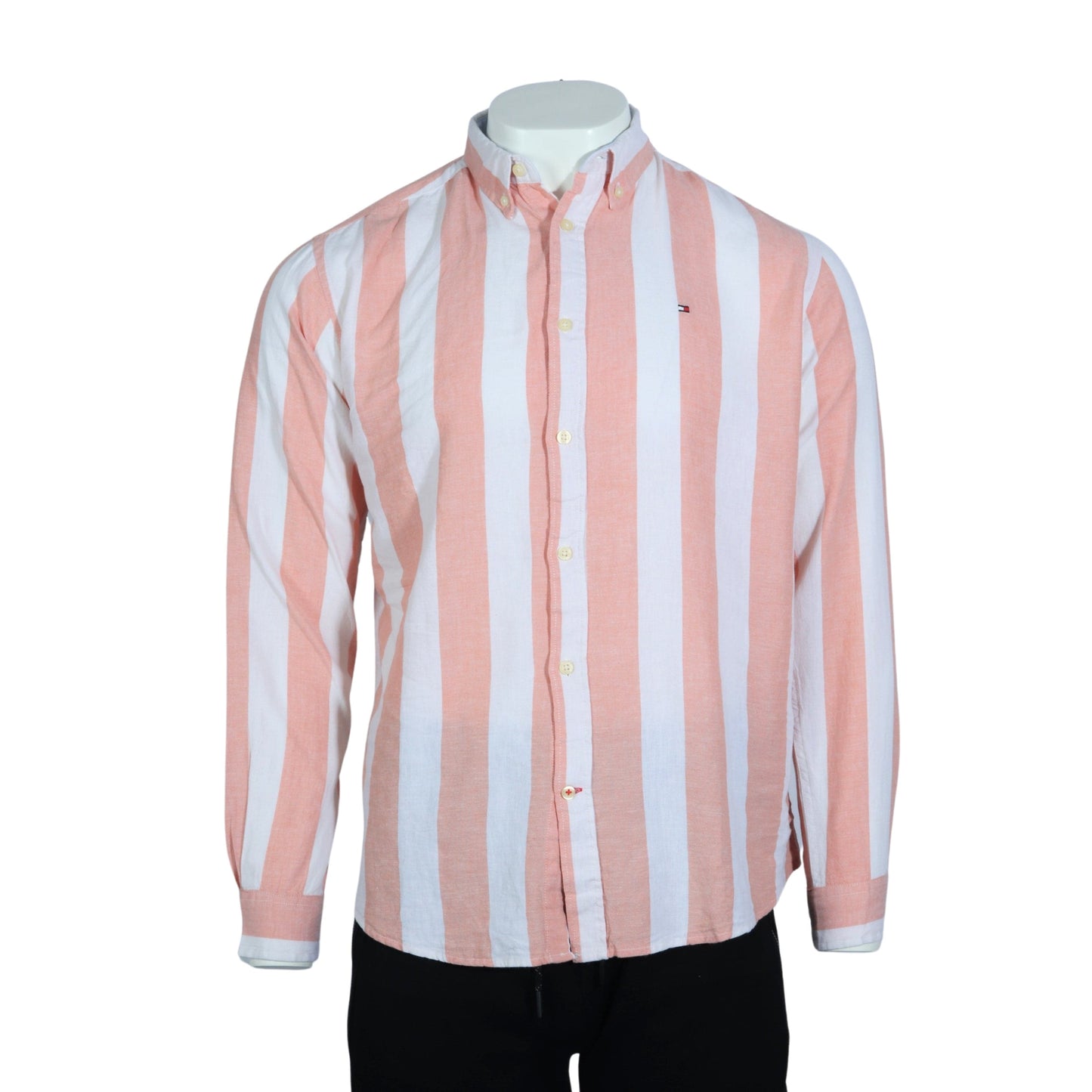 ORIGINAL Mens Tops ORIGINAL - Striped buttoned slim fit shirt