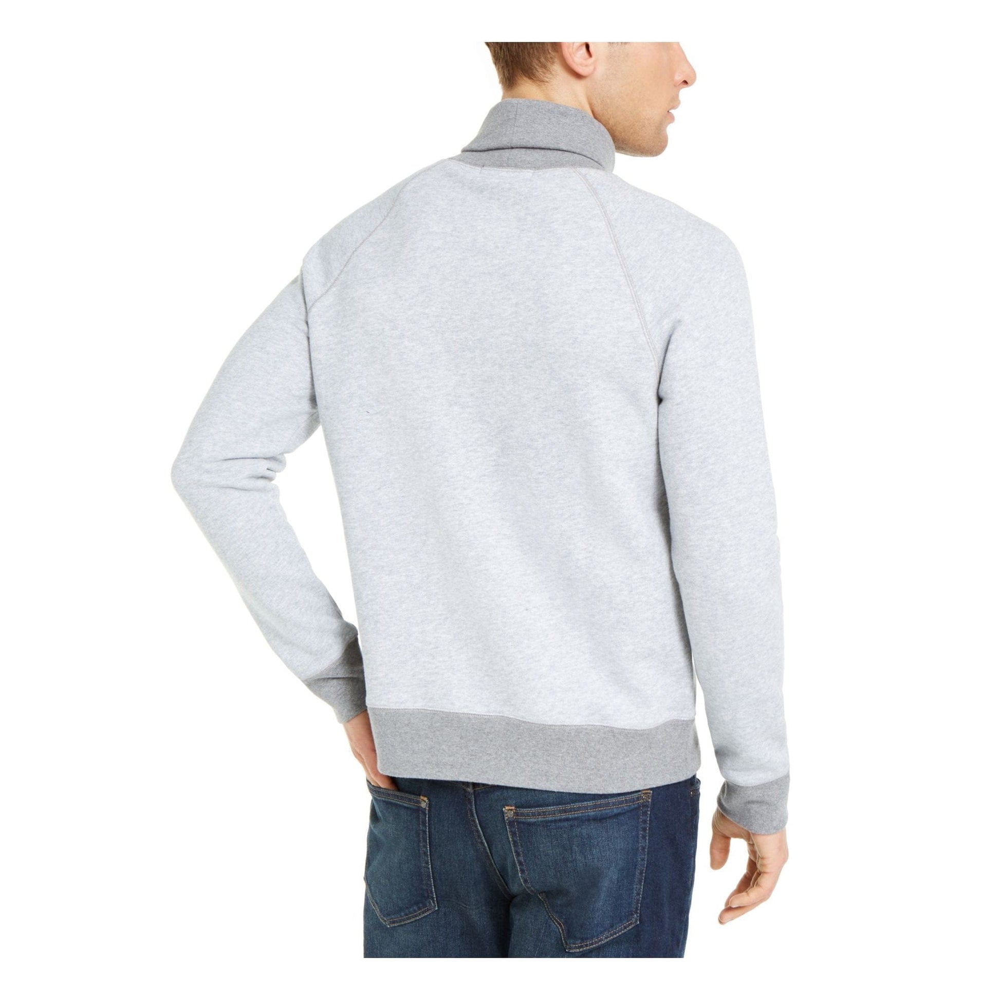 ORIGINAL Mens Tops XXL / Grey ORIGINAL - Turtleneck Heather Pullover Sweatshirt