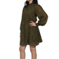 ORIGINAL Womens Dress Petite S / Green ORIGINAL - Smocked Mini Shift Dress