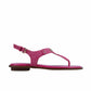 ORIGINAL Womens Shoes 40.5 / Pink ORIGINAL - Plate Flat Thong Sandals