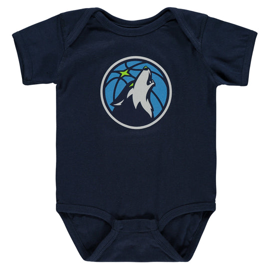 OUTER STUFF Baby Boy 12 Month / Navy OUTER STUFF - BABY - Timberwolves Infant Primary Team Logo Bodysuit