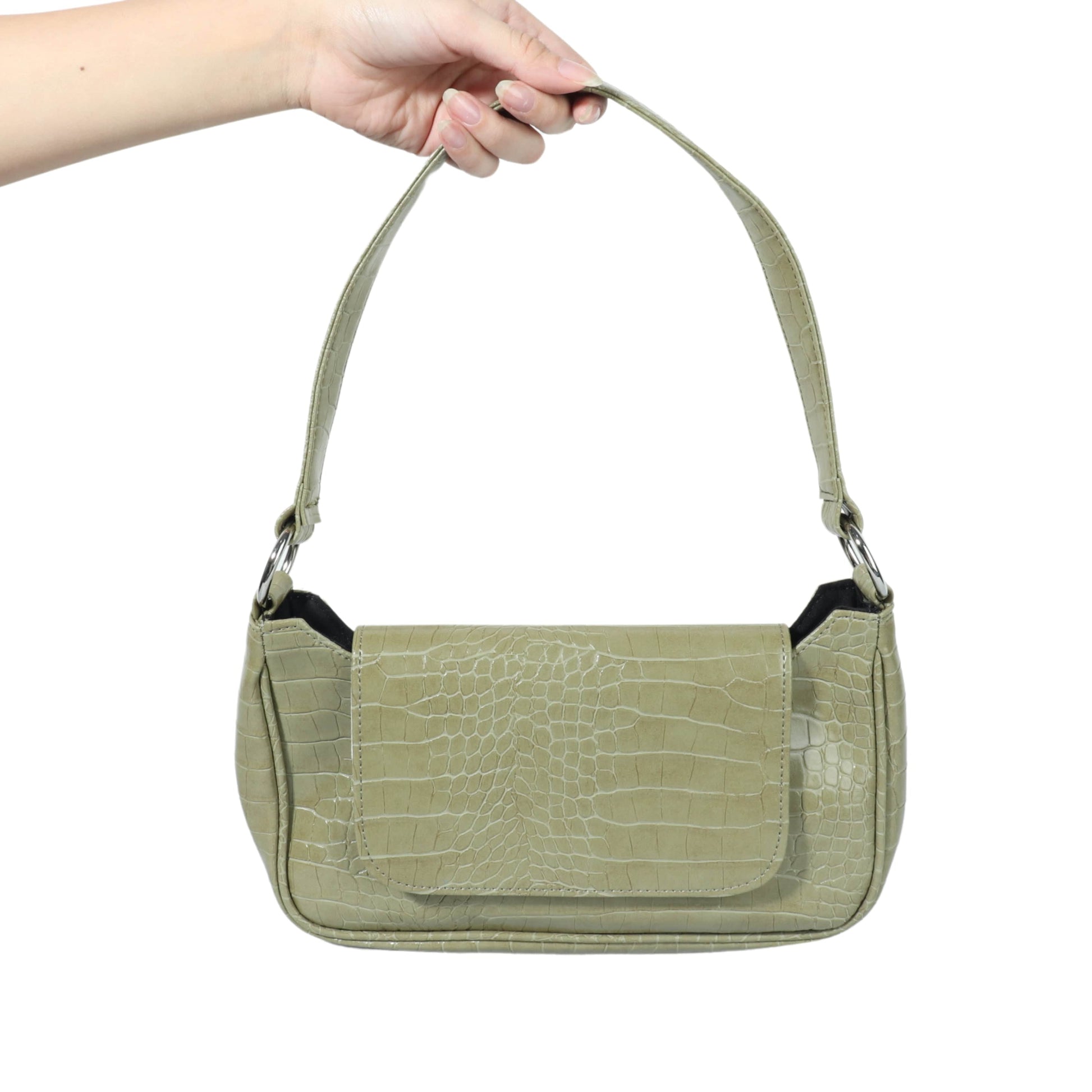 OXXO Women Bags Green OXXO - Faux crocodile bag