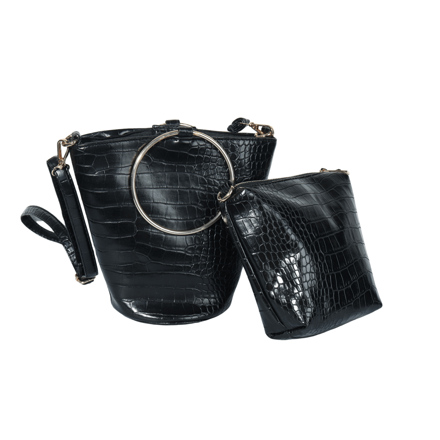 OXXO Women Bags Black OXXO - Faux crocodile bag