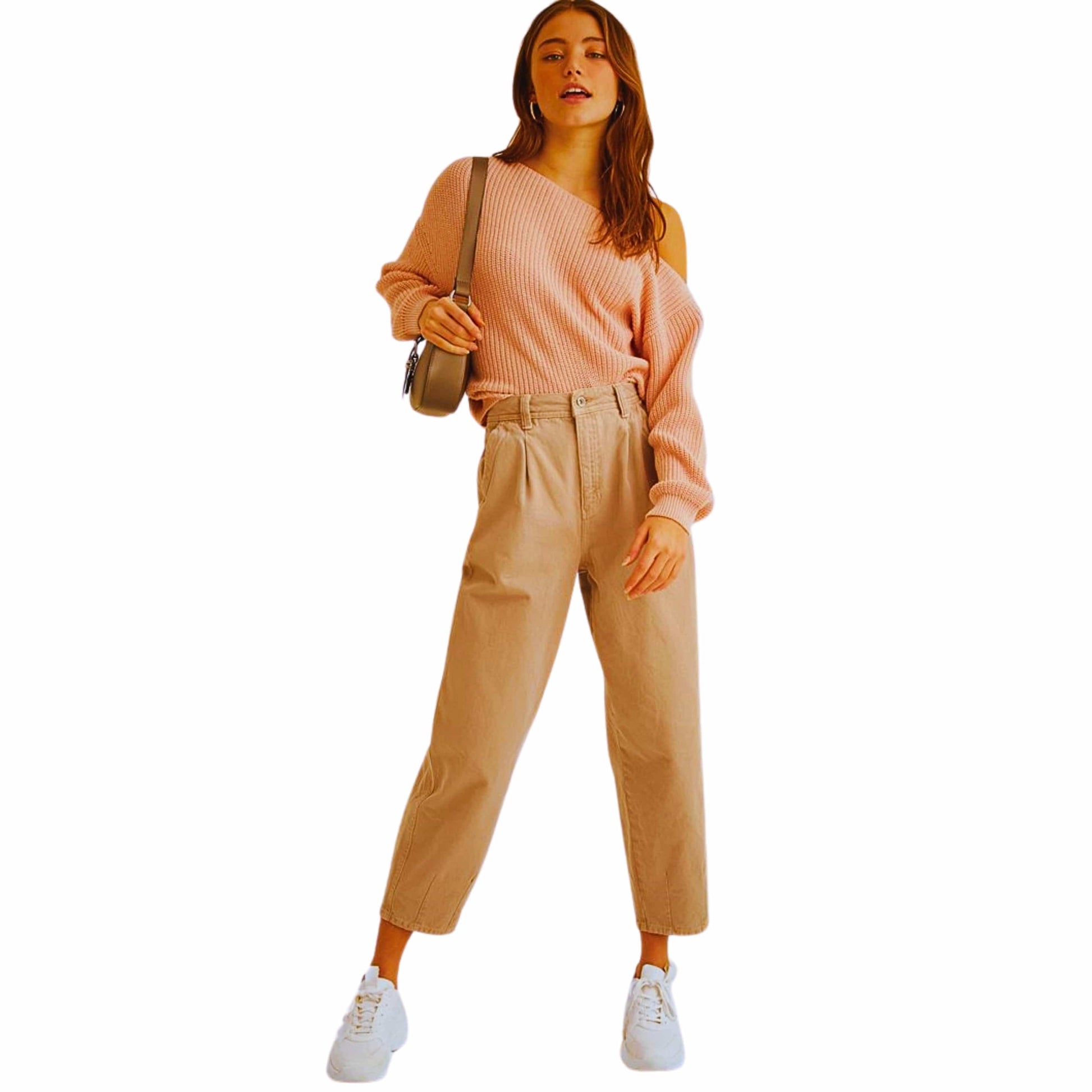 OXXO Womens Bottoms M / Beige / 29 OXXO _ ULTRA HIGH RISE