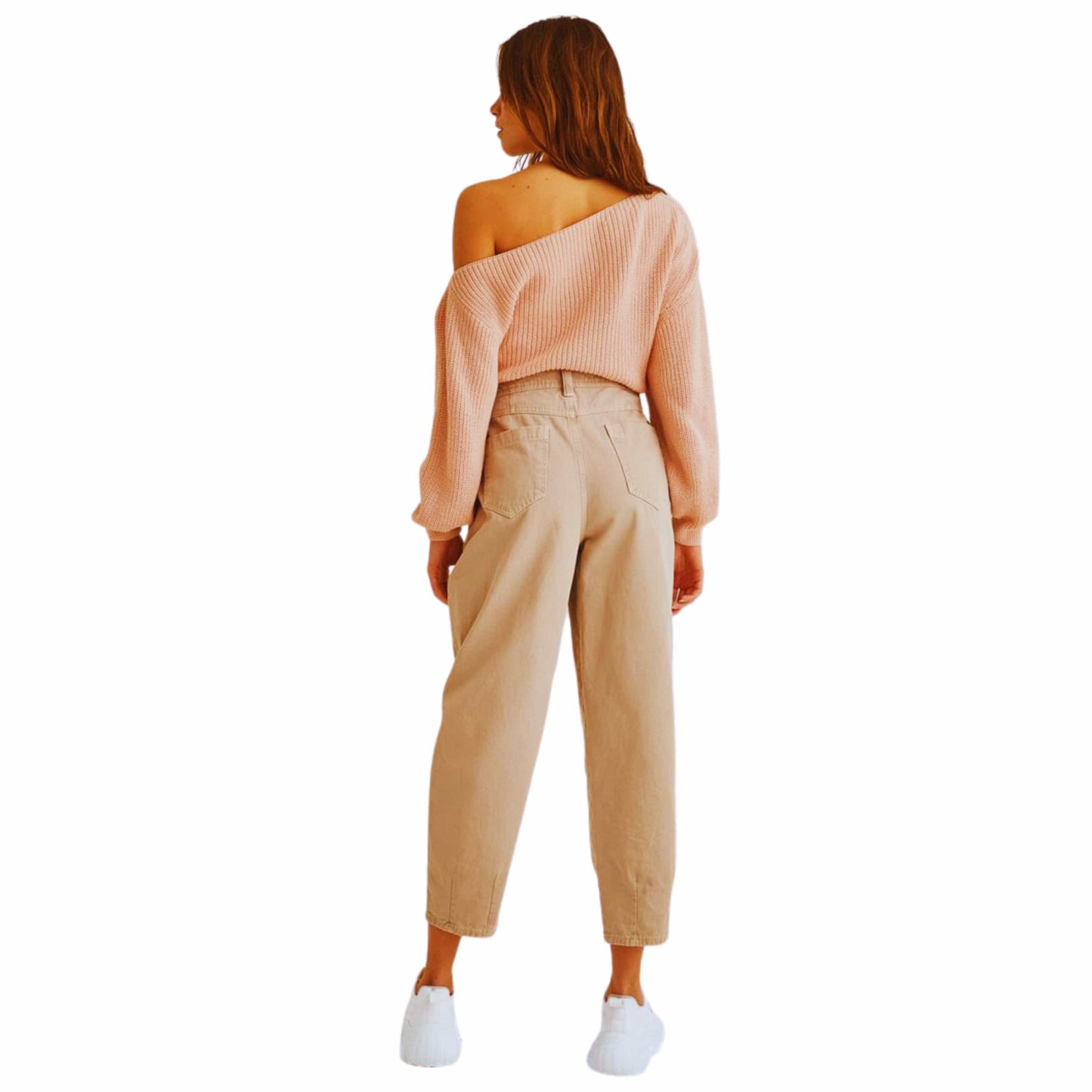 OXXO Womens Bottoms M / Beige / 29 OXXO _ ULTRA HIGH RISE