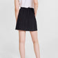 OXXO Womens Bottoms L / 30-31 / Black OXXO - Front Buttoned Mini Skirt