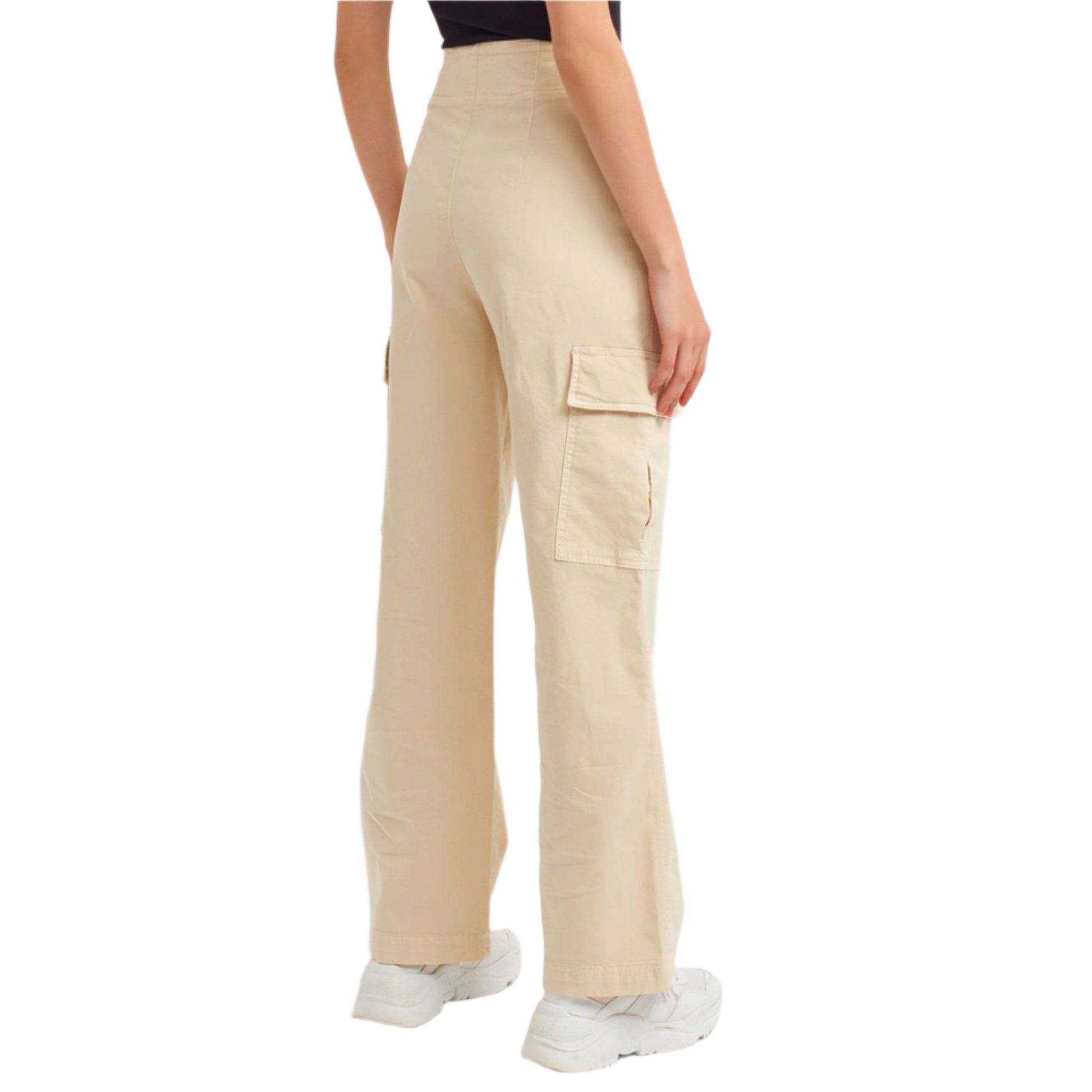 OXXO Womens Bottoms L / Beige / 30 OXXO - High Rise Pants