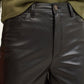 OXXO Womens Bottoms M / Black / 40 OXXO - High rise vegan leather pants