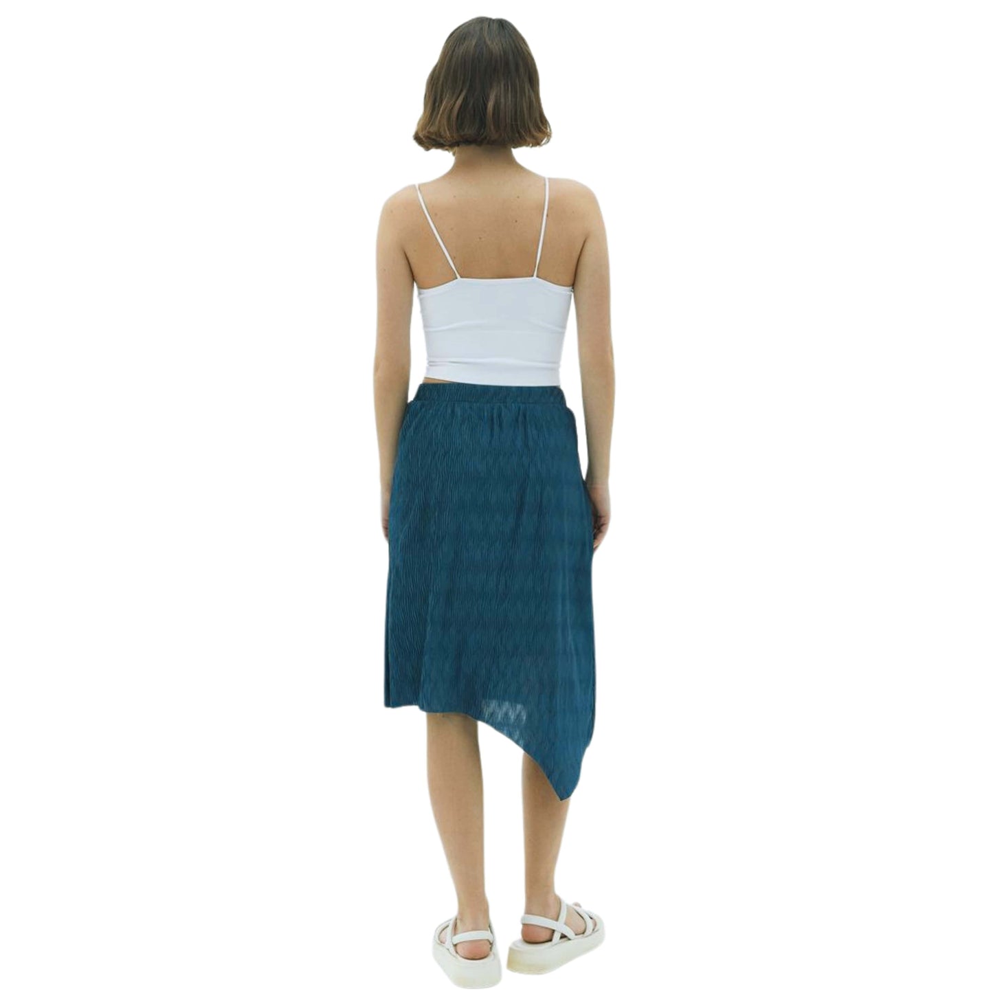 OXXO Womens Bottoms OXXO - Long Asymmetric Skirt