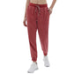 OXXO Womens Bottoms M / Burgundy / 40 OXXO -  Mid Rise Jogger Pants