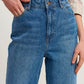 OXXO Womens Bottoms L / Blue / 30 OXXO - Slouchy-Fit Denim Trousers