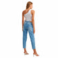 OXXO Womens Bottoms L / Light blue / 42 OXXO - SOPHIE SLIM BOY FRIEND