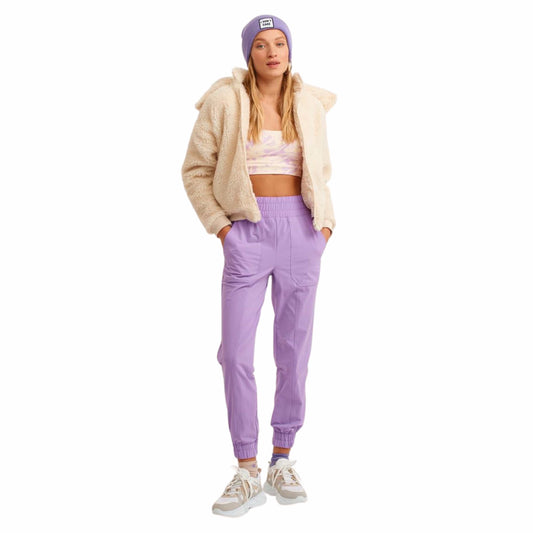 OXXO Womens Bottoms M / Purple / 28 OXXO - Waterproof High Waist Jogger pants