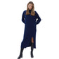 OXXO Womens Dress OXXO - Maxi Knitwear Dress with Slit Detail