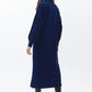 OXXO Womens Dress OXXO - Maxi Knitwear Dress with Slit Detail