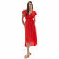 OXXO Womens Dress XS / Orange OXXO - Midi Length Double Breasted Dress