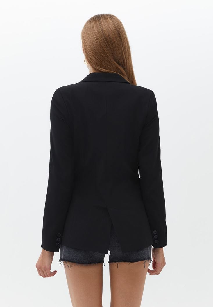 OXXO Womens Jackets M / Black OXXO - Blazer with Buttons