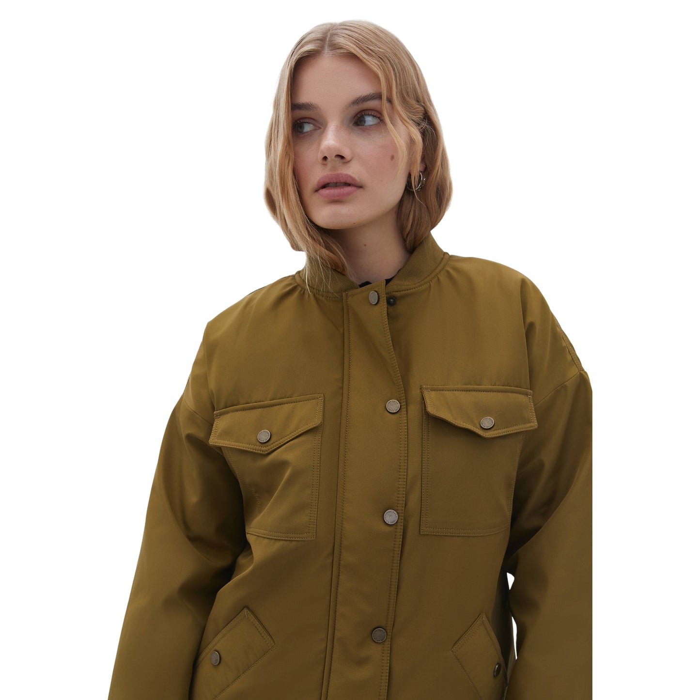 OXXO Womens Jackets S / Green OXXO - Bomber jacket