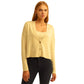 OXXO Womens Jackets One size / Beige OXXO - Crop cardigan