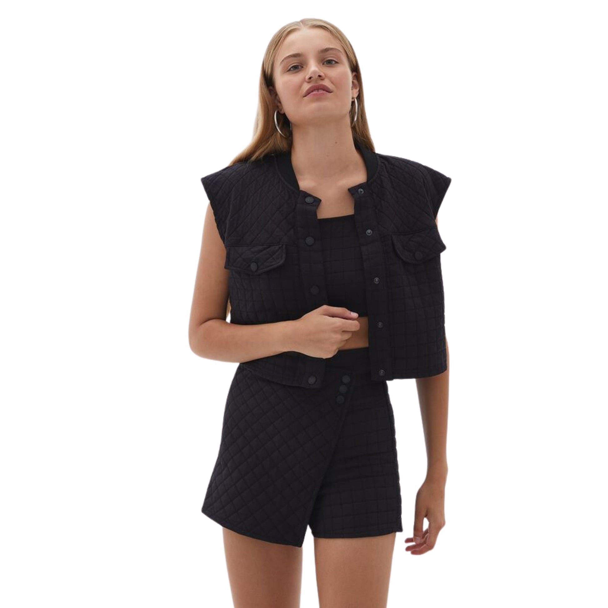 OXXO Womens Jackets OXXO - Crop Vest