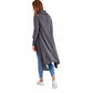 OXXO Womens Jackets L / Grey OXXO - Long Sleeve Asymmetric Cardigan