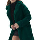 OXXO Womens Jackets XL / Green OXXO - Oversize Fur with Buttons