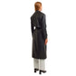 OXXO Womens Jackets L / Black OXXO - Vegan Leather Long coat