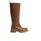 OXXO Womens Shoes 36 / Brown OXXO - Vegan Leather Tall Boots