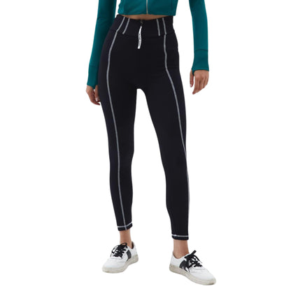 OXXO Womens sports L / Black OXXO - Zipper Detailed Legging