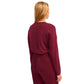 OXXO Womens Tops L / Burgundy OXXO - Crew Neck Sweatshirt