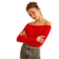 OXXO Womens Tops OXXO - Off Shoulder Sweater